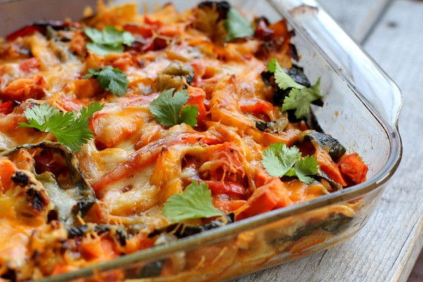 Enchilada Recipes Vegetarian
 Roasted Ve able Enchiladas