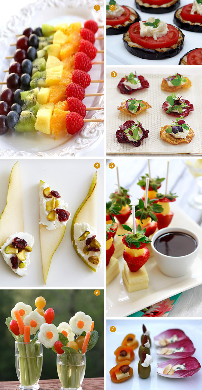Engagement Party Appetizer Ideas
 Catering Healthy Mini Appetizers