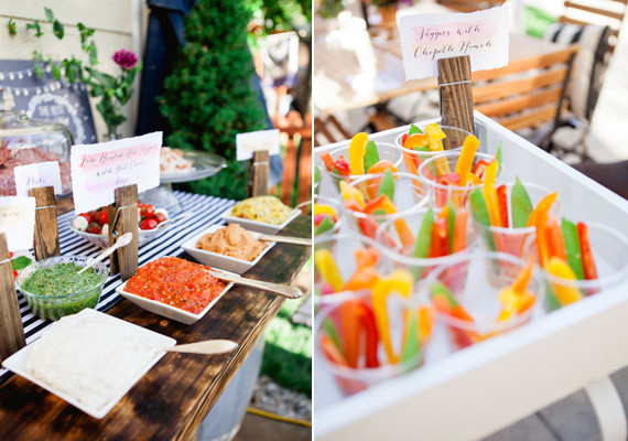 Engagement Party Cookout Ideas
 Backyard summer engagement party