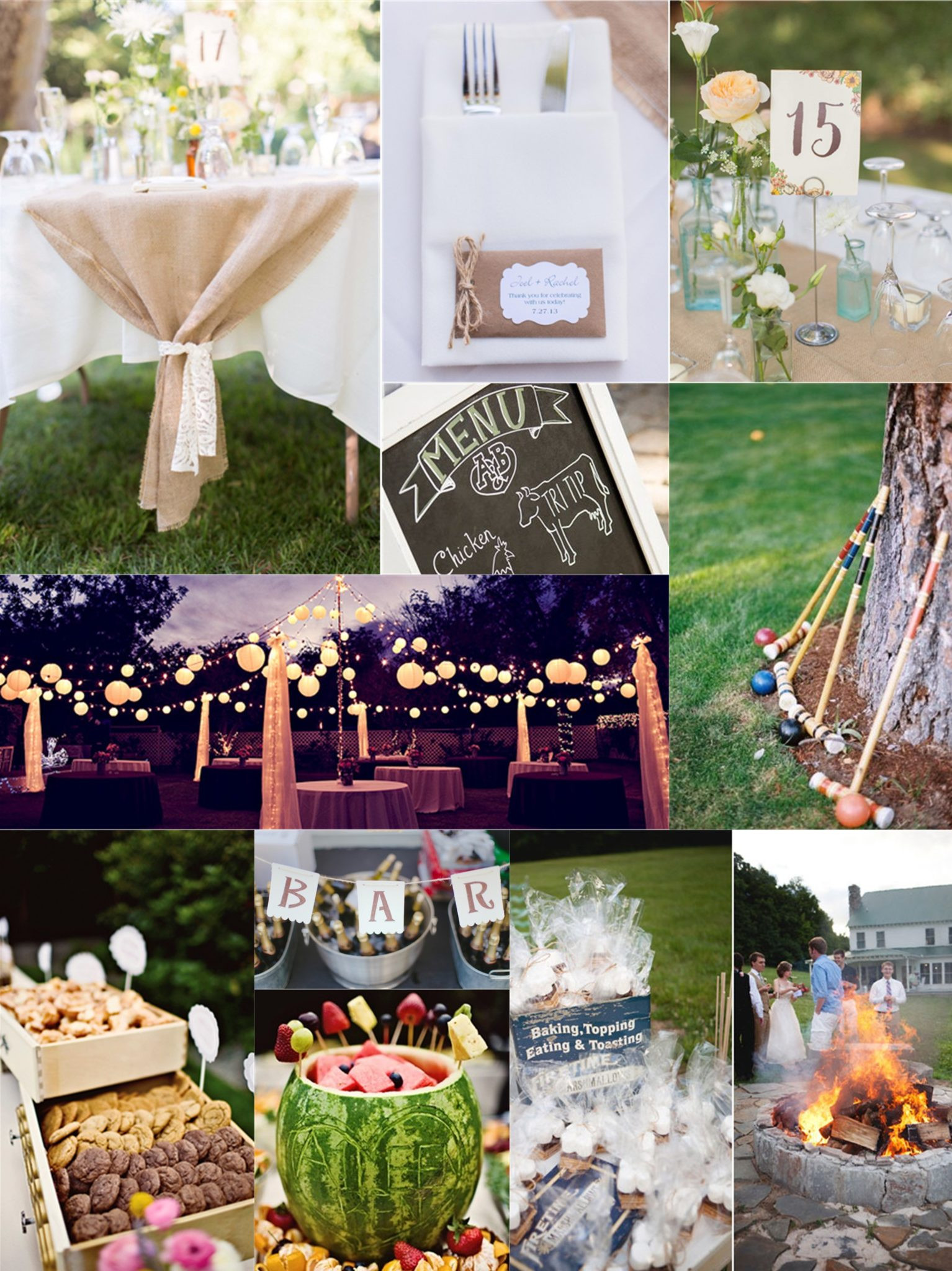 Engagement Party Decorating Ideas On A Budget
 Essential Guide to a Backyard Wedding on a Bud