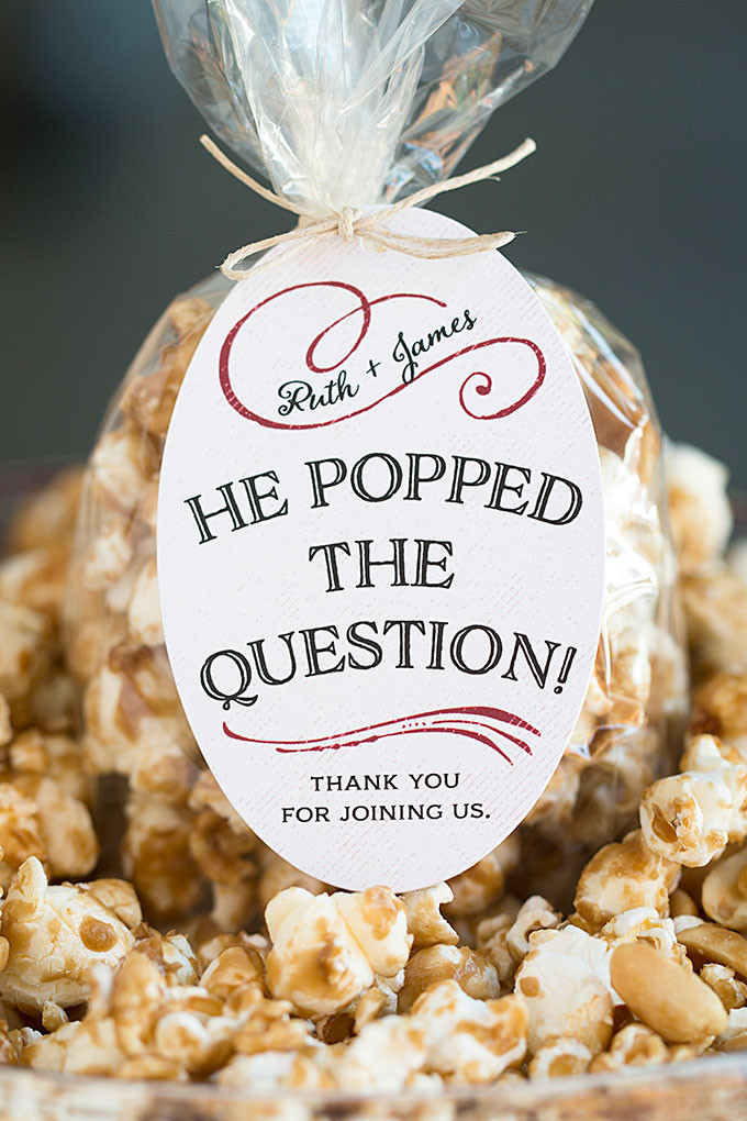 Engagement Party Ideas On Pinterest
 Wedding Favor Friday Caramel Corn Wedding Inspiration