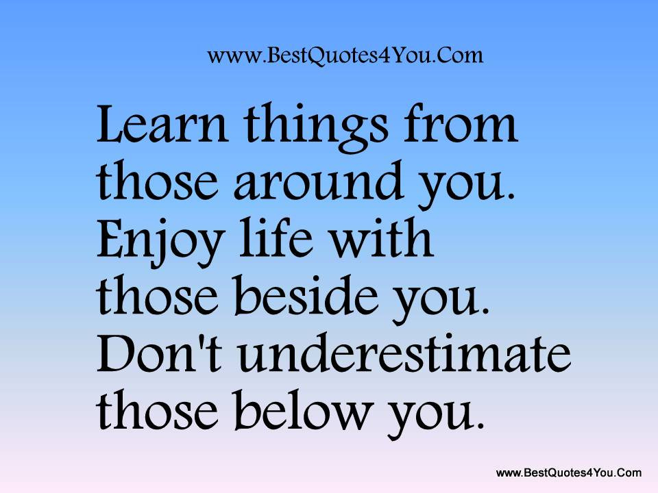 Enjoy Your Life Quote
 Quotes About Enjoying Life QuotesGram