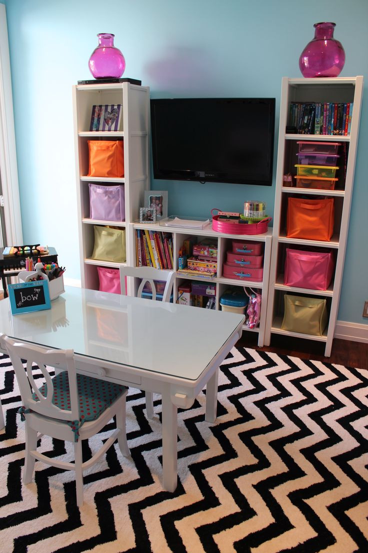 Entertainment Center For Kids Room
 My Daughter s Contemporary Playroom Great storage unit