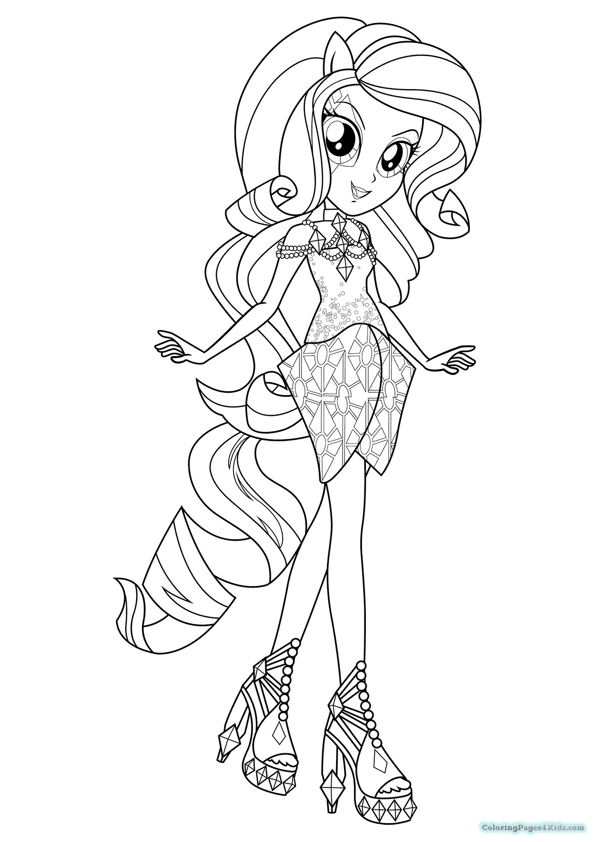 Equestria Girls Coloring Pages
 Equestria Girls Rainbow Rocks Coloring Pages