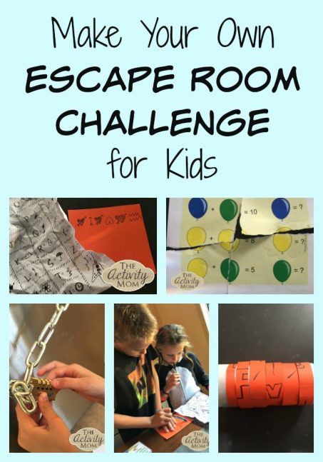 Escape The Room Kids
 The Activity Mom Sharing Activities and Ideas that Make