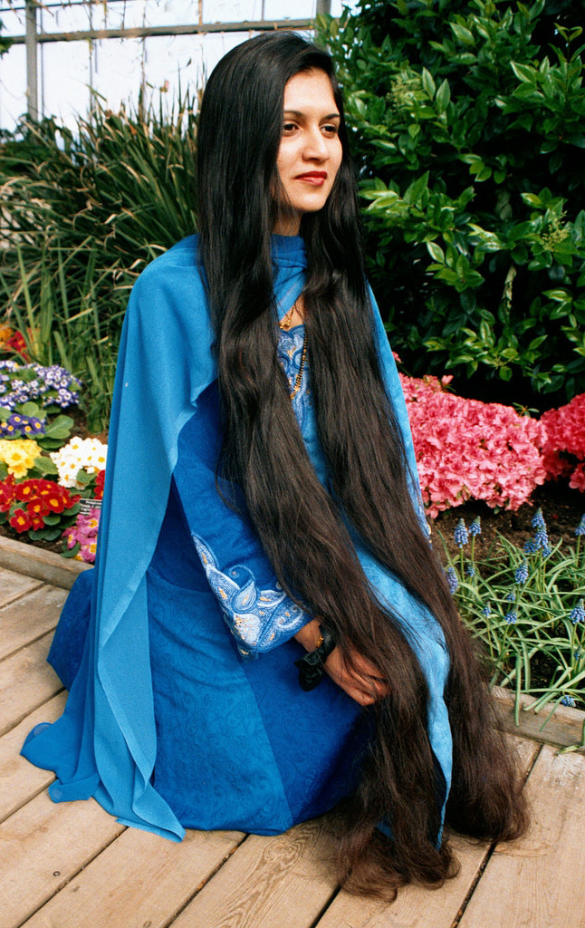 Extra Long Hairstyles
 longhairgirls Very long hair indian women