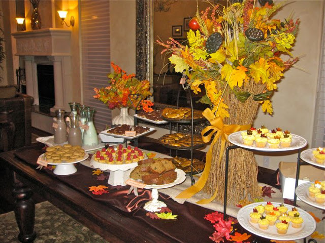 Fall Baby Shower Decorating Ideas
 Fall Baby Shower Theme With Dessert Bar Design Dazzle