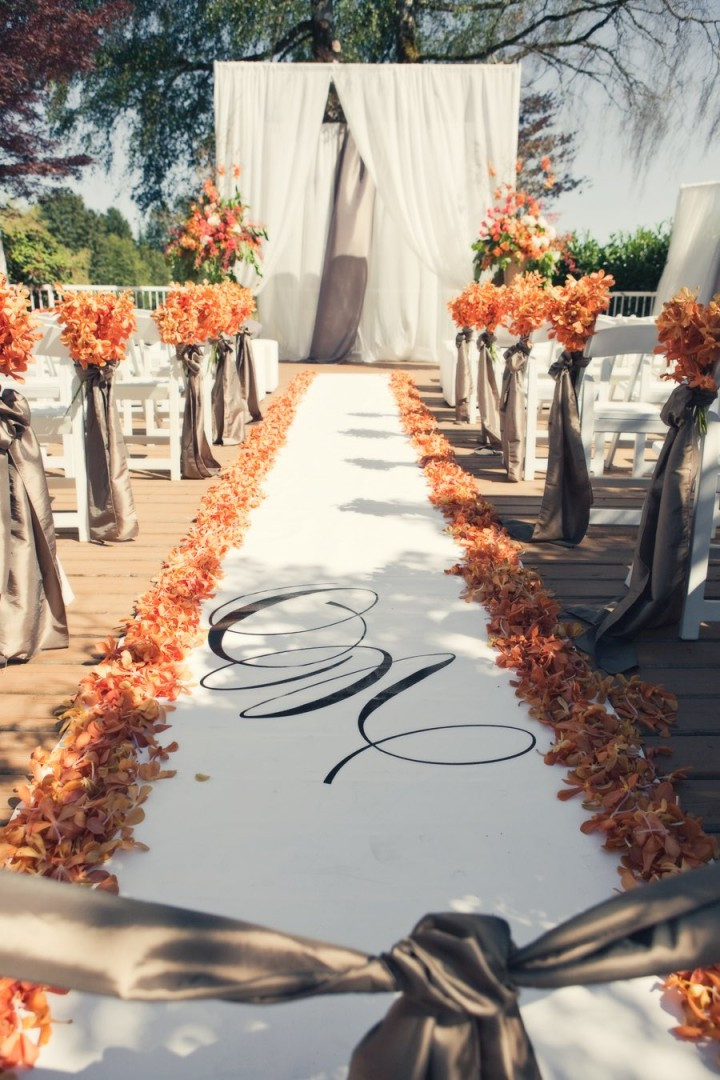 great fall wedding colors