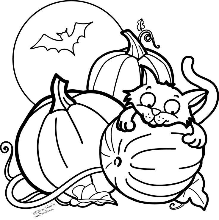 Fall Kids Coloring Pages
 56 best Colouring Halloween Autumn images on Pinterest