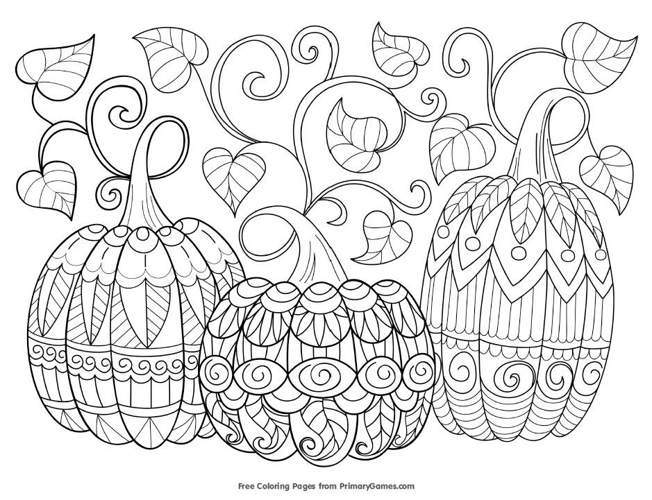 Fall Kids Coloring Pages
 427 Free Autumn and Fall Coloring Pages You Can Print