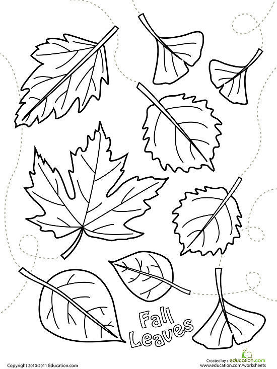 Fall Kids Coloring Pages
 Printable Fall Coloring Pages