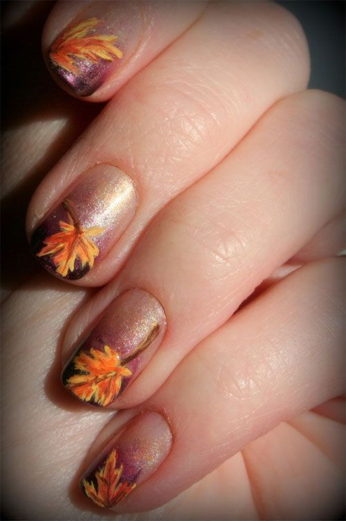 Fall Nail Color Ideas
 Stupendous Nail Designs for Fall 2014