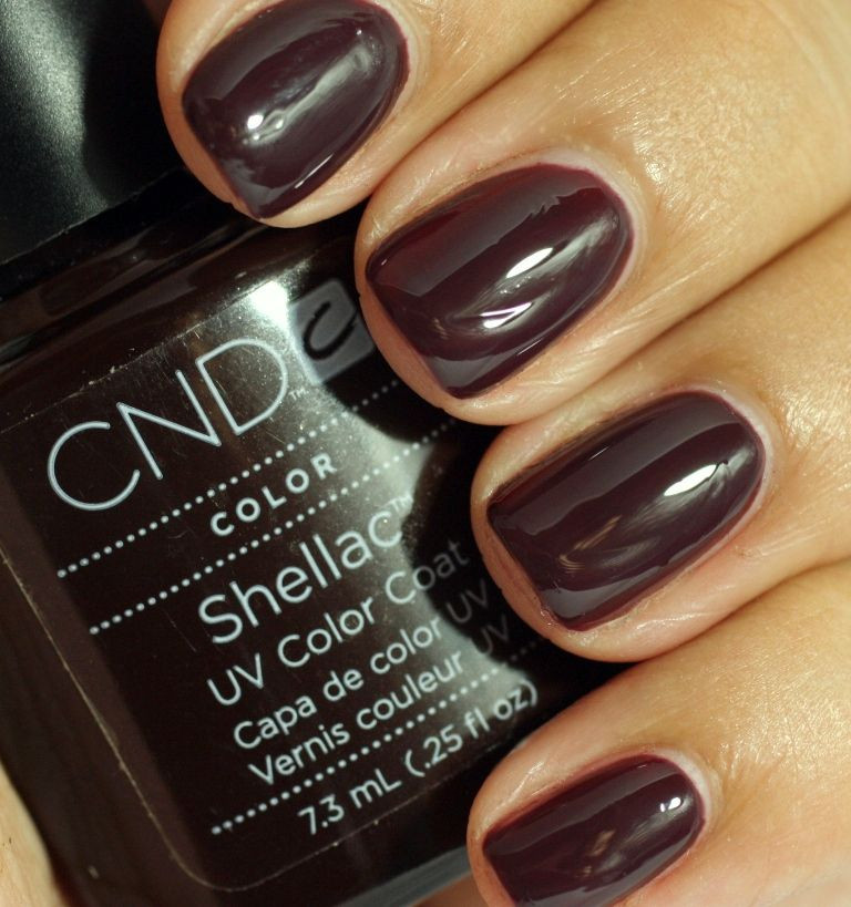 Fall Shellac Nail Colors
 CND fedora e of our most popular colors for fall at the