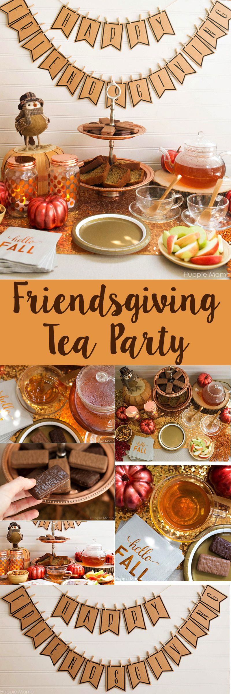 Fall Tea Party Ideas
 Friendsgiving Tea Party