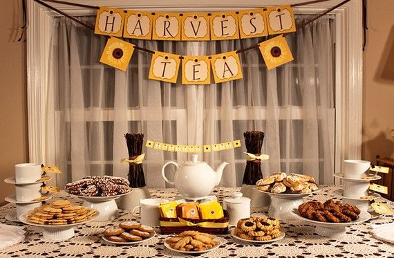 Fall Tea Party Ideas
 20 best Fall Thanksgiving Tea Party images on Pinterest