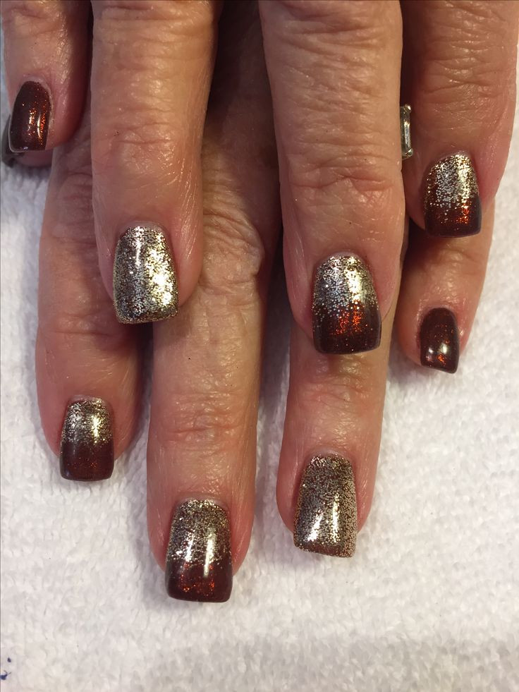 Falling Glitter Nails
 360 best Nails by Me images on Pinterest