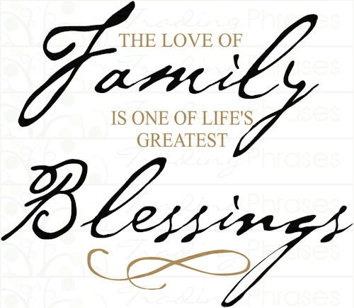 The Best Family Blessing Quotes - Home, Family, Style and Art Ideas