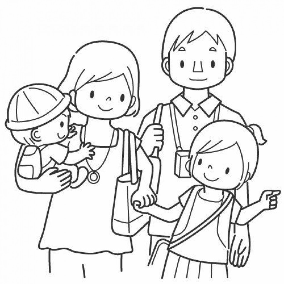 Family Coloring Pages For Kids
 Get This Family Coloring Pages Printable for Kids r1n7l
