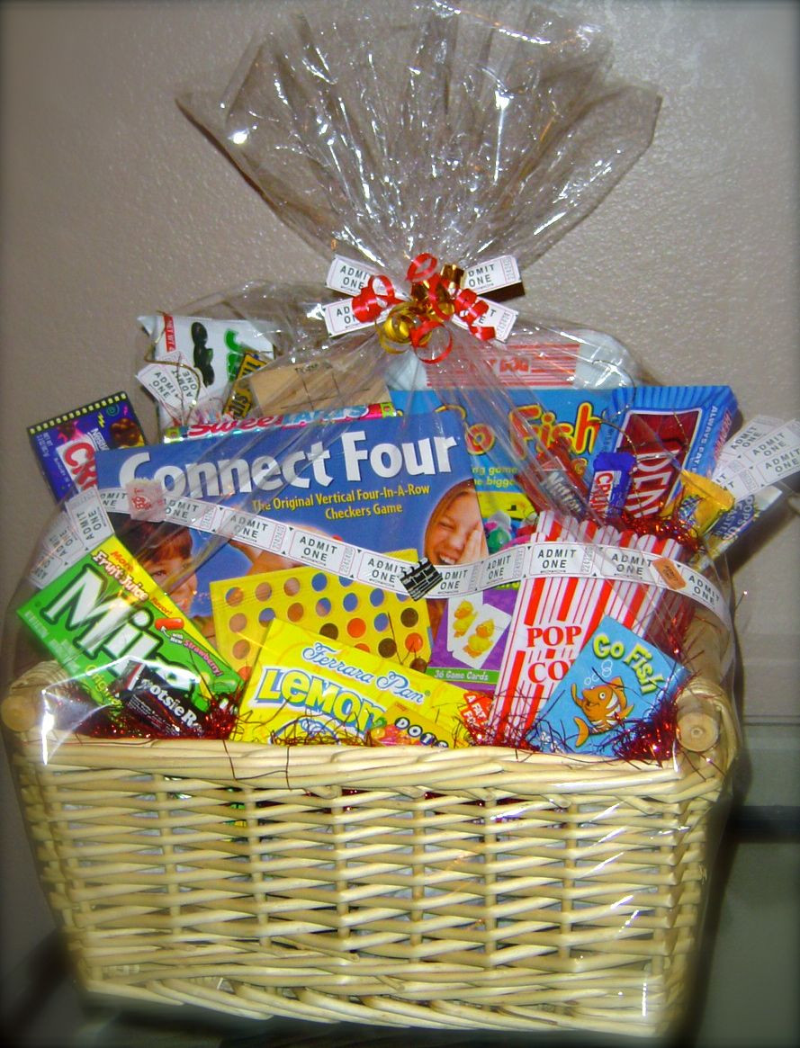 Family Night Gift Basket Ideas
 Family Game Night t basket audjiefied