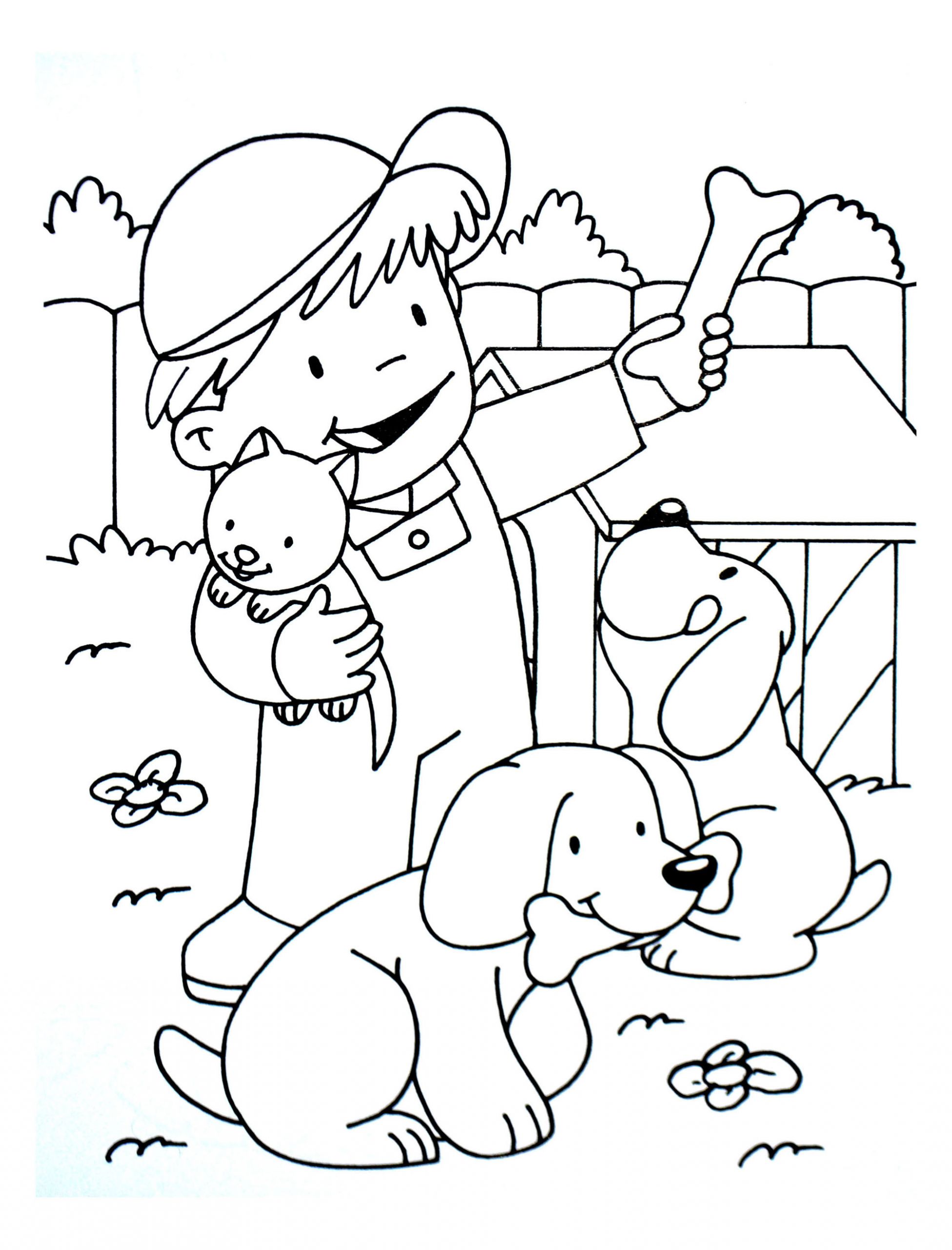 Farm Coloring Pages For Kids
 Farm to print Farm Kids Coloring Pages