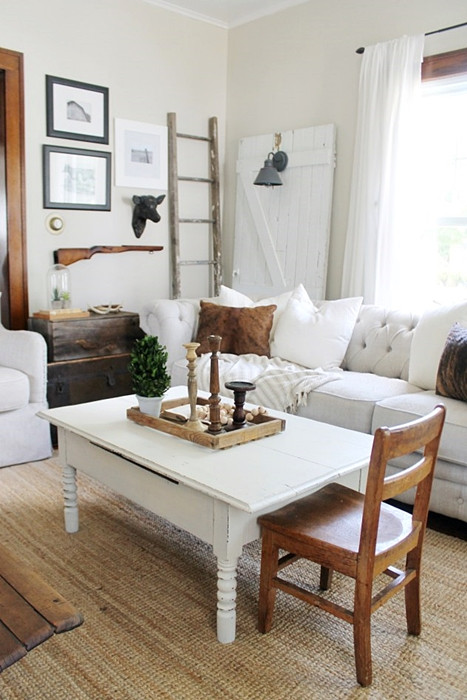 Farmhouse Living Room Furniture
 The Willow Farmhouse Charming Home Tour Town & Country