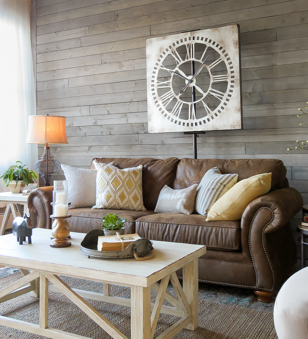 Farmhouse Living Room Furniture
 A Farmhouse Living Room That Will Make You Want A Brown