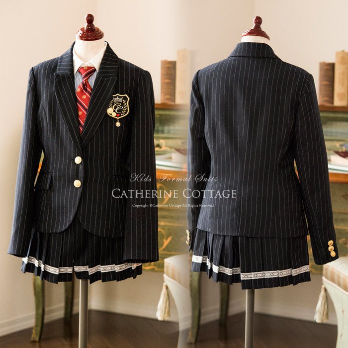 Fashion For Ur Kids
 Catherine Cottage Graduation suit girls stripe suit set