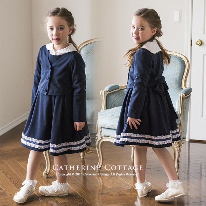 Fashion For Ur Kids
 Catherine Cottage Girls freshman suit sailor collar suits