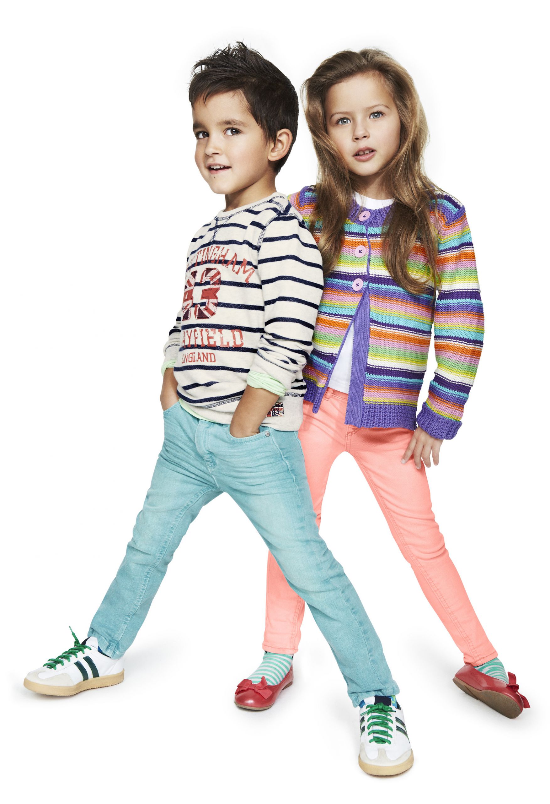 Fashion Kids
 Spring colours for the kids