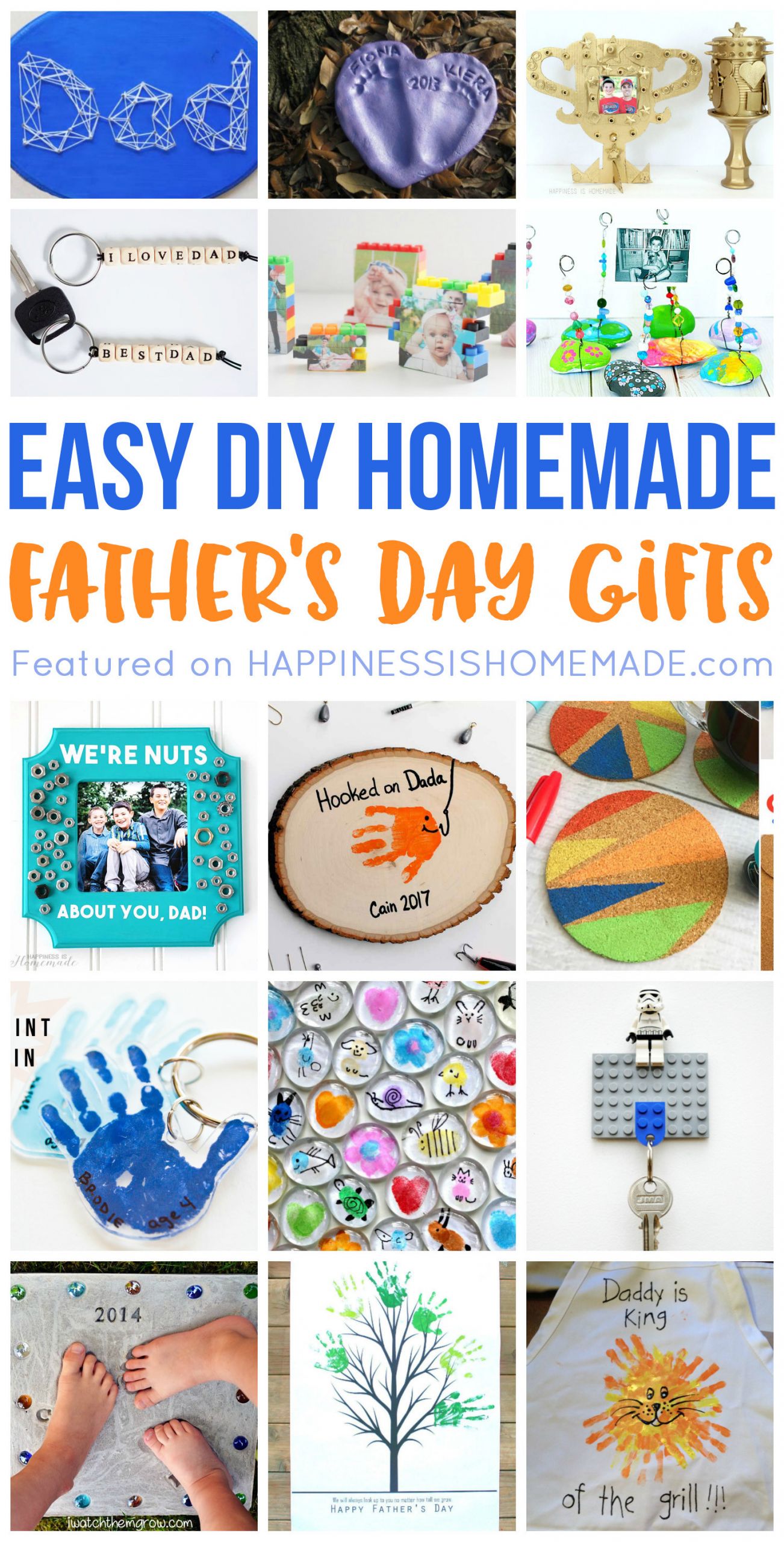 Father Day Gift Ideas From Kids
 20 Homemade Father s Day Gifts That Kids Can Make