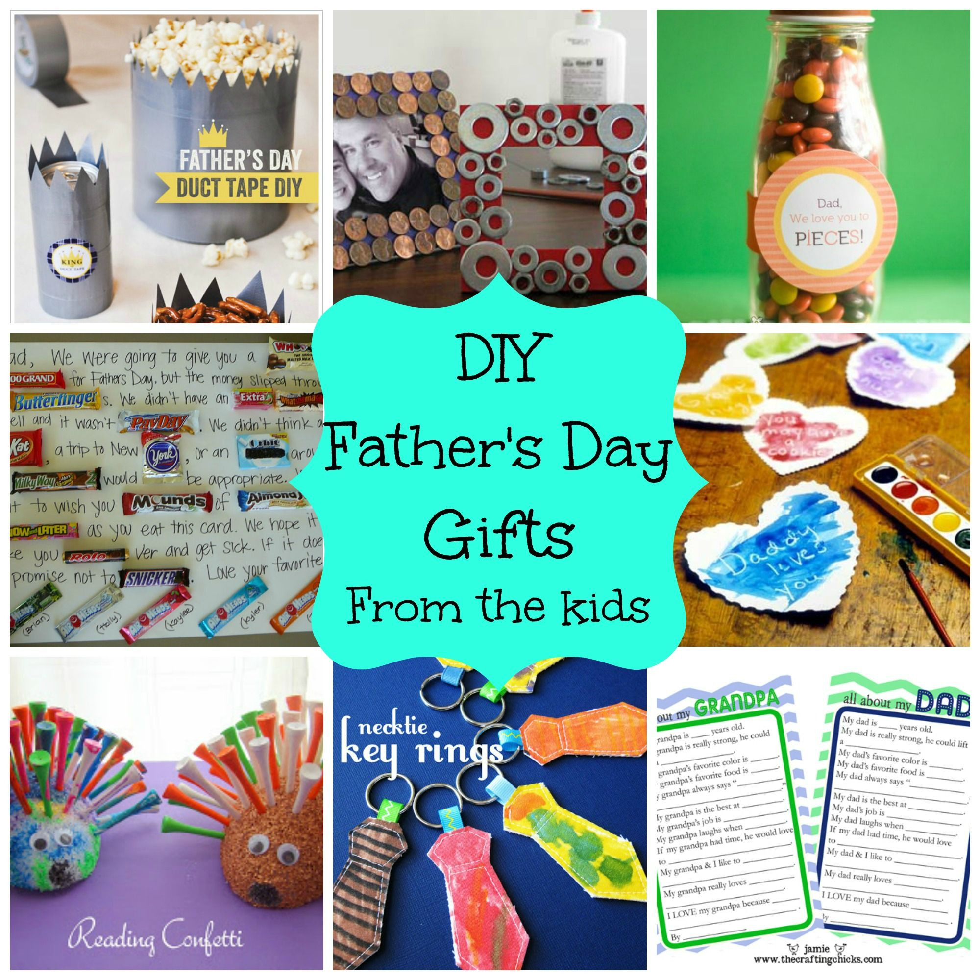 Father Day Gift Ideas From Kids
 diy kids presents for dad