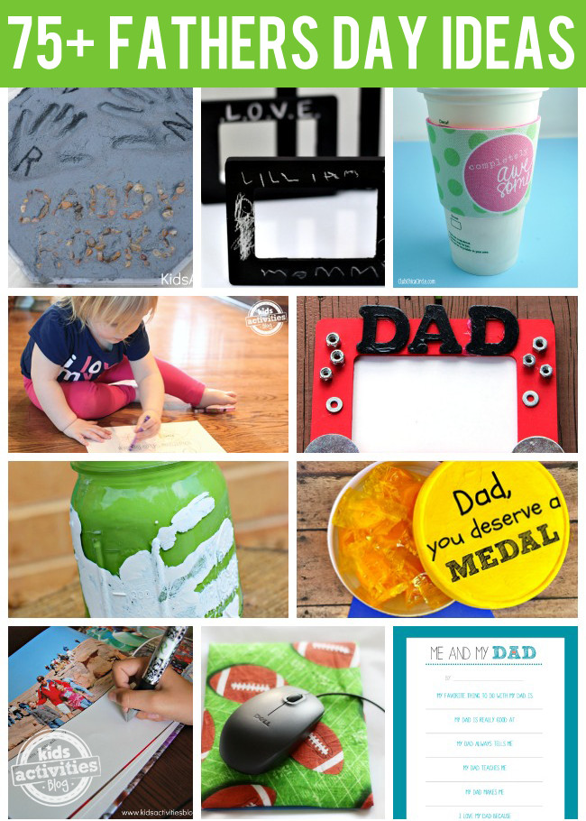 Father'S Day Gift Ideas From Toddler
 75 Amazing Fathers Day Ideas from Kids Activities Blog