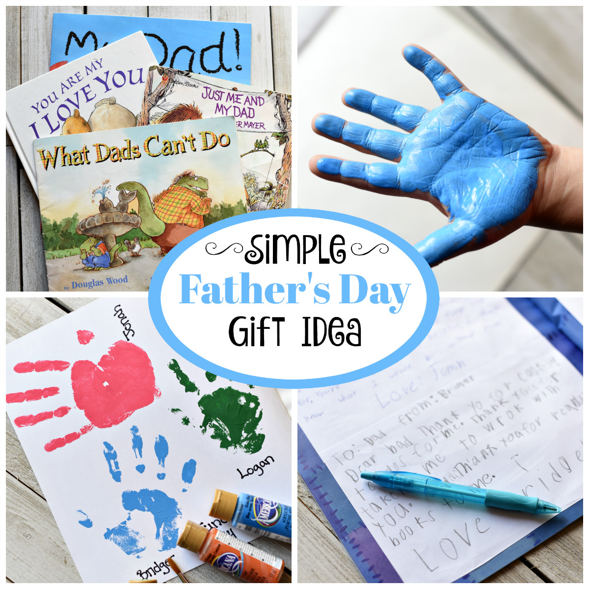 Fathers Day Gifts From Children
 Simple Father s Day Gifts from Kids – Fun Squared