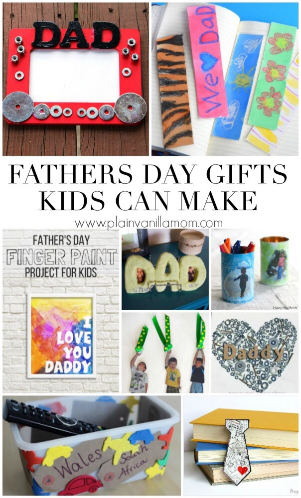 Fathers Day Gifts From Children
 Father s Day Gifts Kids Can Make Plain Vanilla Mom