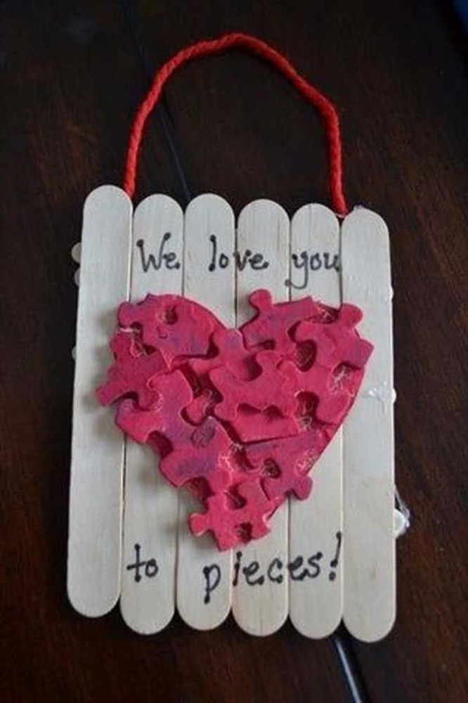 February Craft Ideas For Adults
 23 Easy Valentine s Day Crafts That Require No Special