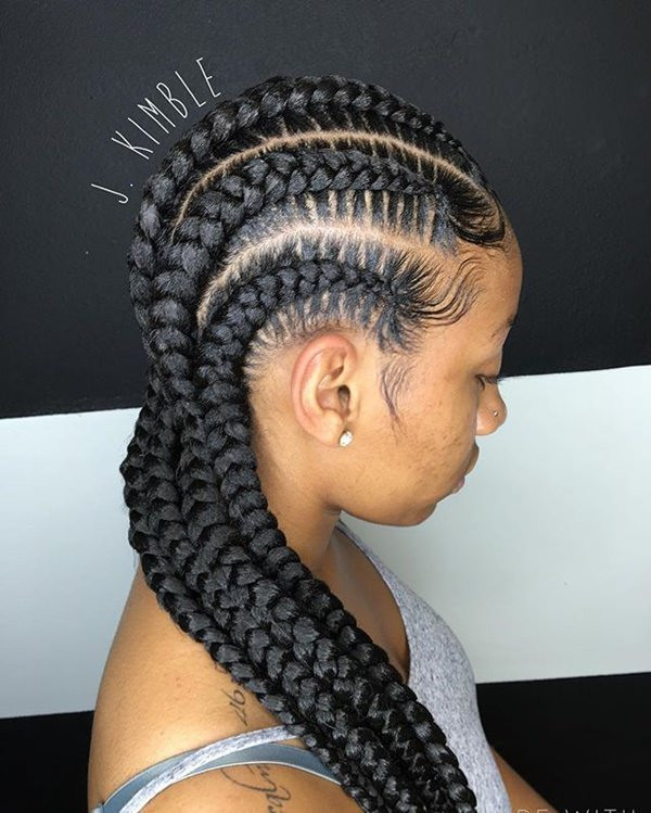 Feed In Braids Hairstyles
 79 Gorgeous Feed in Braid Hairstyles to Choose From