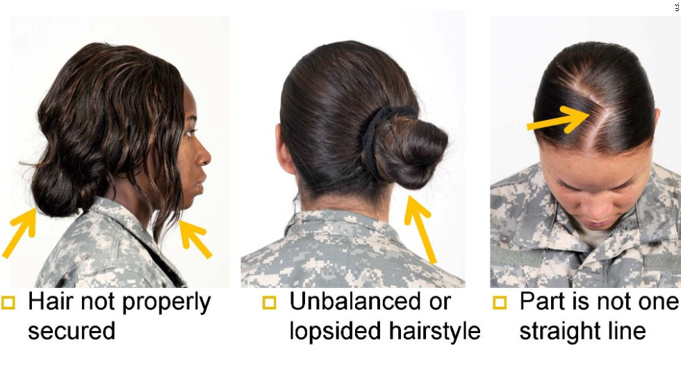 Female Army Hairstyles
 Army s ban on dreadlocks other styles offends some