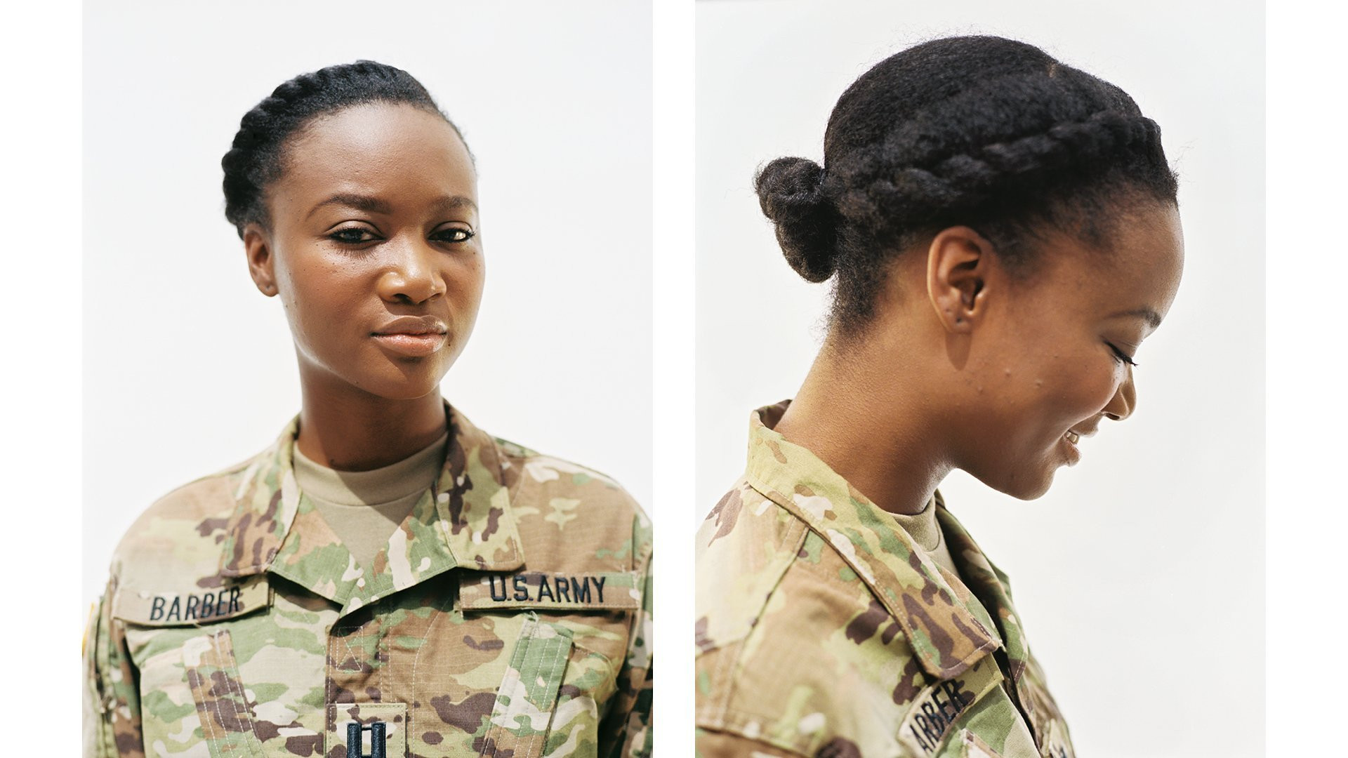 Female Military Hairstyles
 Vogue Profiles Women Who Are Natural In The Military
