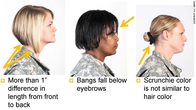 Female Navy Haircuts
 Army s ban on dreadlocks other styles offends some