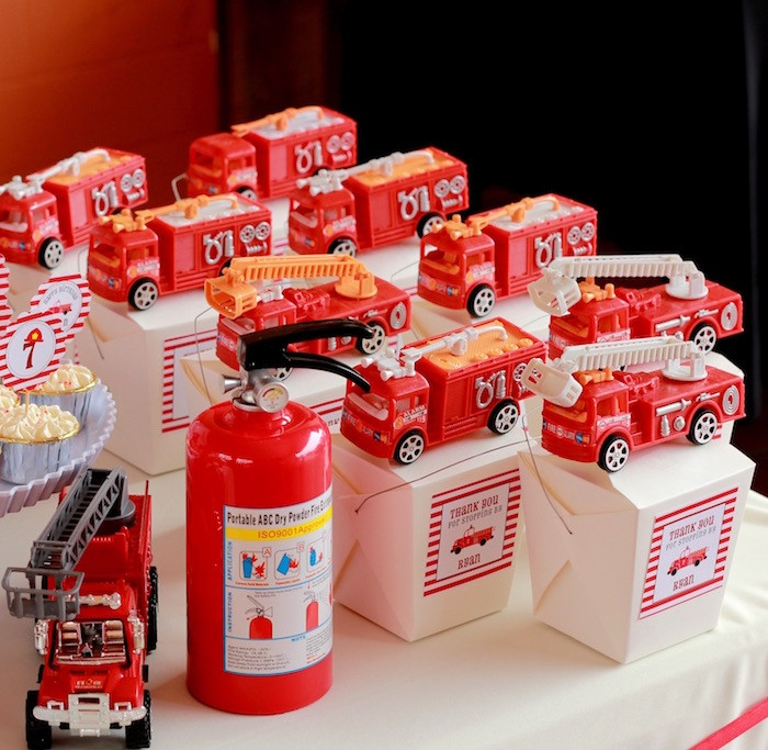Fireman Birthday Party Ideas
 Kara s Party Ideas Firefighter Birthday Party