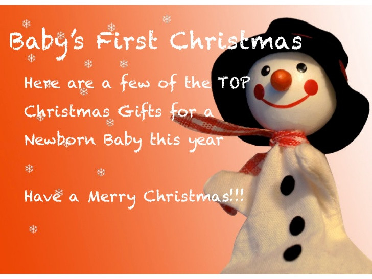First Christmas Gift Ideas
 Baby First Christmas Gift Ideas