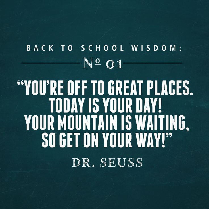 First Day Of School Inspirational Quotes
 1st day of school quote Google Search