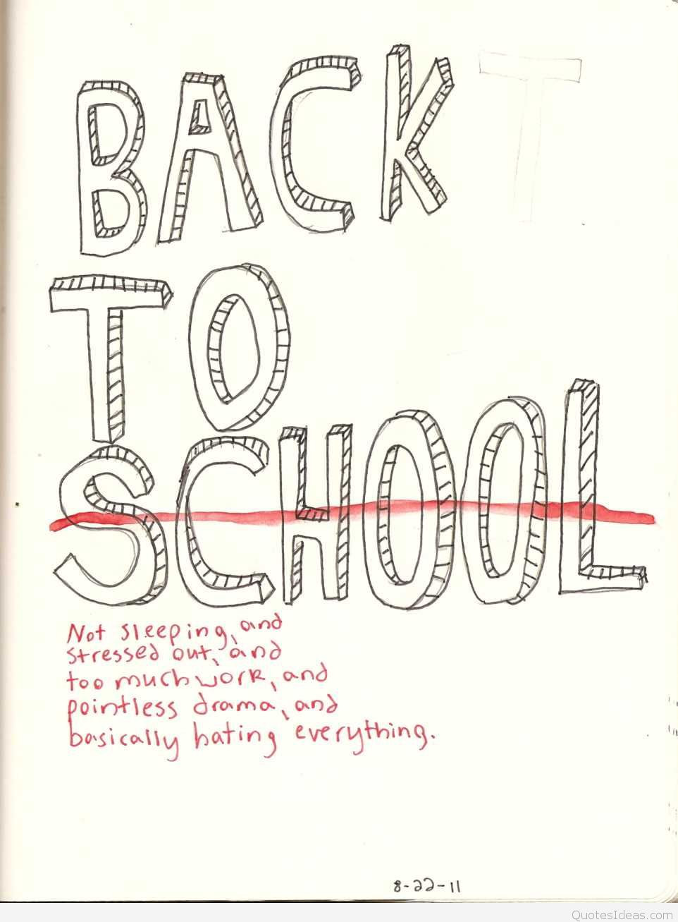 First Day Of School Inspirational Quotes
 First day of school quotes pictures sayings cartoons 2015
