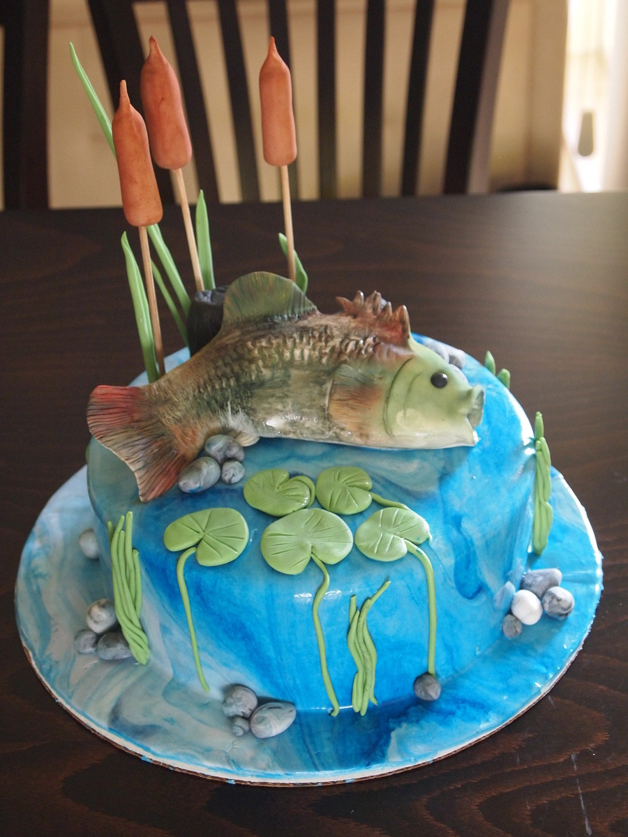 Fish Birthday Cakes
 Cake With Fish CakeCentral