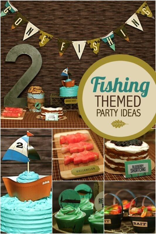 Fishing Birthday Party Ideas
 Fishing Themed Birthday Party Ideas