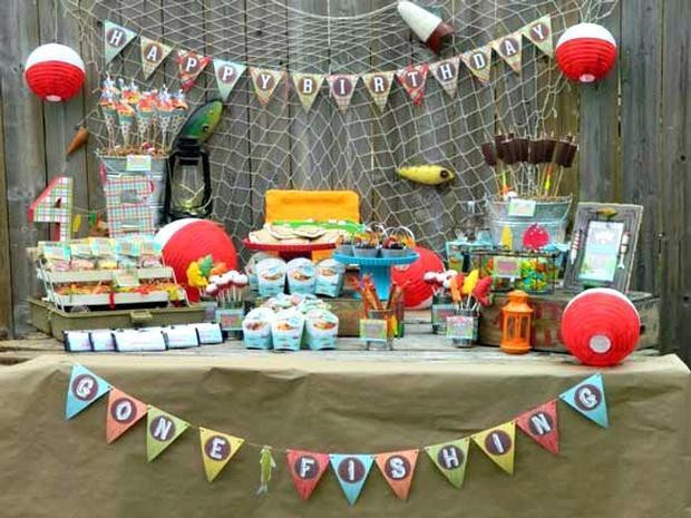 Fishing Birthday Party Ideas
 20 Fishing Themed Birthday Party Ideas Spaceships and