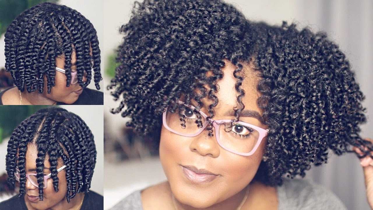 Flat Twist Hairstyles On Natural Hair
 How To