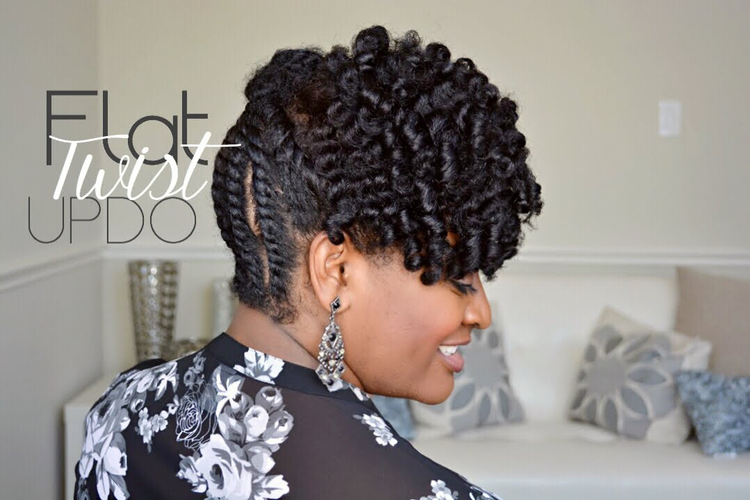 Flat Twist Hairstyles On Natural Hair
 103