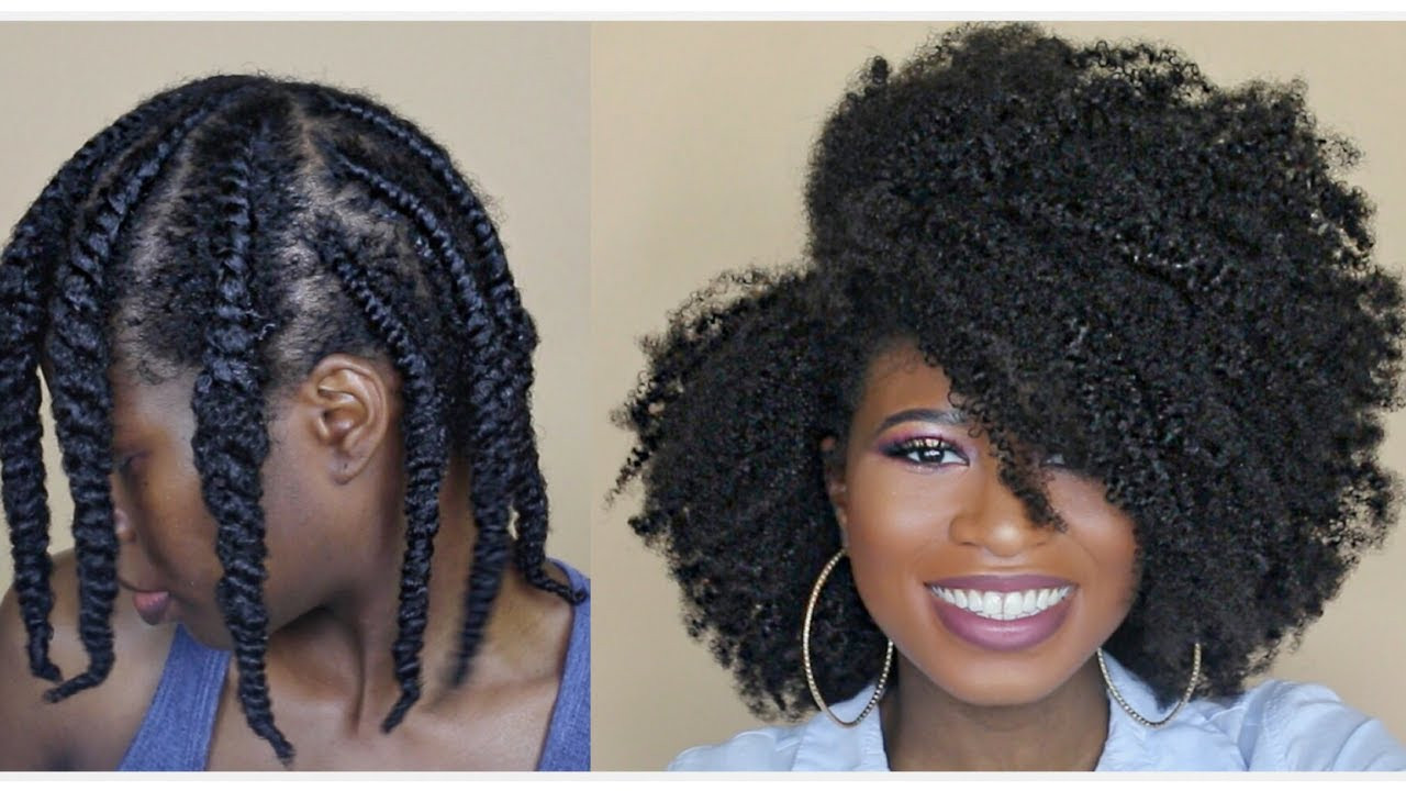 Flat Twist Hairstyles On Natural Hair
 How to the PERFECT Flat Twist Out EVERY TIME 4a 4b