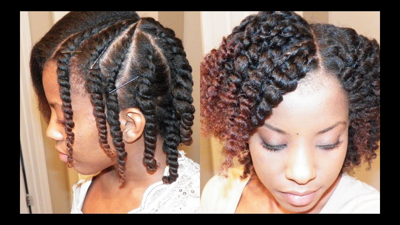 Flat Twist Hairstyles On Natural Hair
 Flat Twist Out on Blown Out Natural Hair